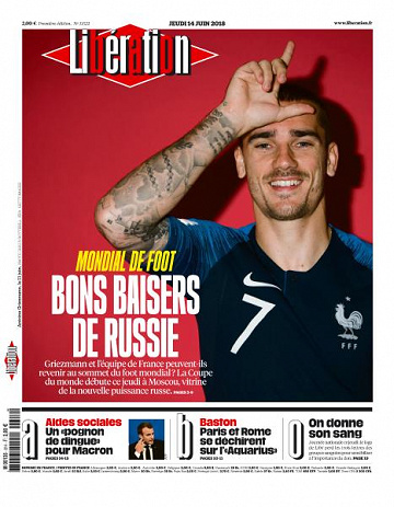Libération du Jeudi 14 Juin 2018