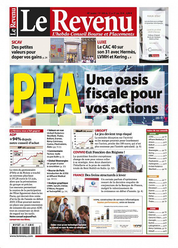 Le Revenu - 15 Juin 2018
