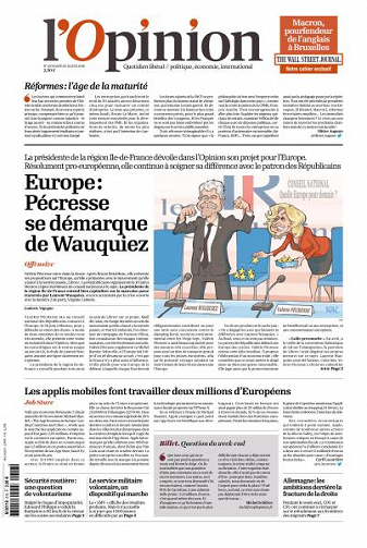 L’Opinion du Lundi 18 Juin 2018