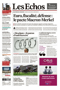Les Echos du Mardi 19 Juin 2018