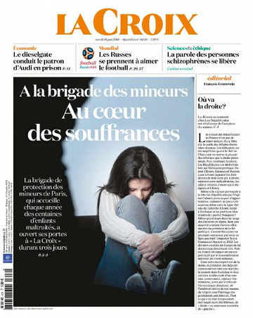 La Croix du Mardi 19 Juin 2018