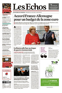 Les Echos du Mercredi 20 Juin 2018
