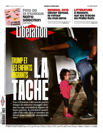 Libération du Jeudi 21 Juin 2018