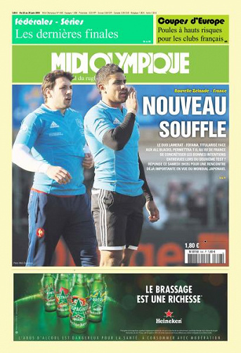 Midi Olympique Vert - 22 Juin 2018