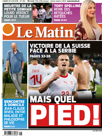 Le Matin du Samedi 23 Juin 2018