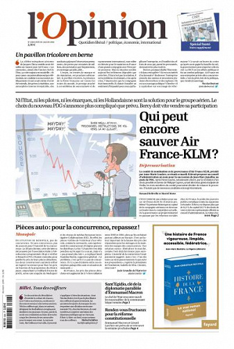 L’Opinion du Mardi 26 Juin 2018