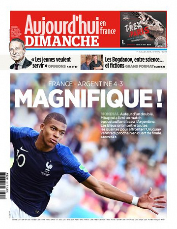 Aujourd’hui en France du Dimanche 1er Juillet 2018