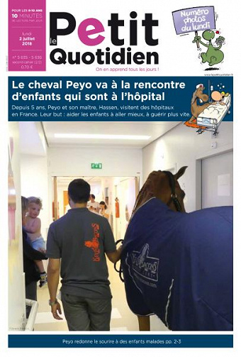 Le Petit Quotidien du Lundi 2 Juillet 2018