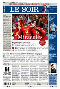 Le Soir - Mardi 3 Juillet 2018