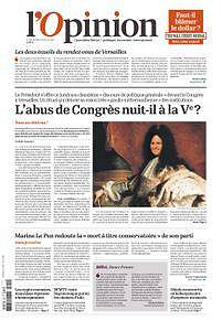 l’Opinion - Lundi 9 Juillet 2018