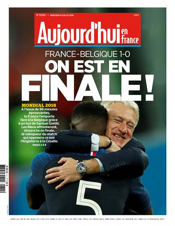 Aujourd’hui en France du Mercredi 11 Juillet 2018