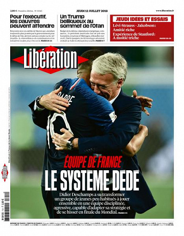 Libération du Jeudi 12 Juillet 2018
