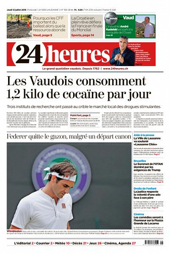 24 Heures du Jeudi 12 Juillet 2018
