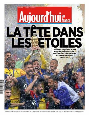 Aujourd’hui en France du Lundi 16 Juillet 2018