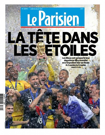 Le Parisien du Lundi 16 Juillet 2018