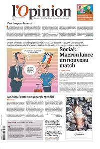 l’Opinion - Lundi 16 Juillet 2018