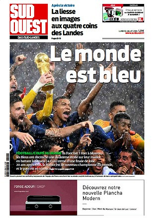 Sud Ouest Dax - Sud-Landes - Lundi 16 Juillet 2018