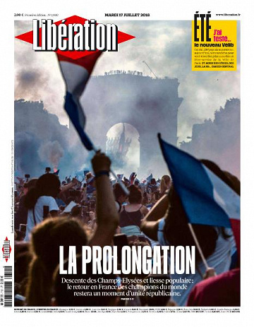 Libération du Mardi 17 Juillet 2018