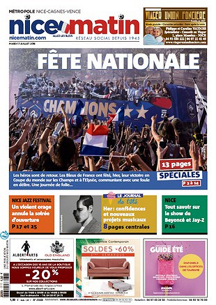 Nice-Matin - Mardi 17 Juillet 2018