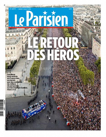 Le Parisien du Mardi 17 Juillet 2018