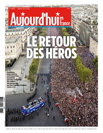 Aujourd’hui en France du Mardi 17 Juillet 2018