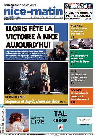 Nice-Matin - Mercredi 18 Juillet 2018