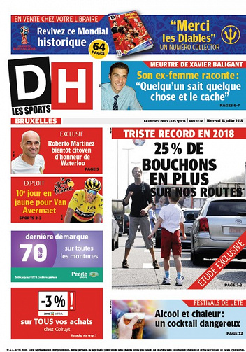 La Dernière Heure - Mercredi 18 Juillet 2018