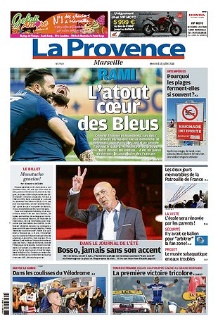 La Provence Marseille - Mercredi 18 Juillet 2018