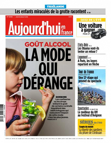 Aujourd’hui en France du Jeudi 19 Juillet 2018