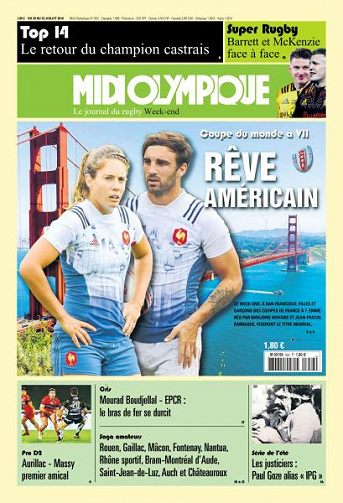 Midi Olympique Vert - 20 Juillet 2018