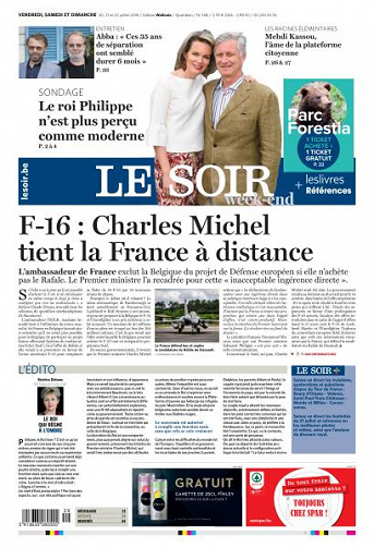 Le Soir du Vendredi 20 et Dimanche 22 Juillet 2018