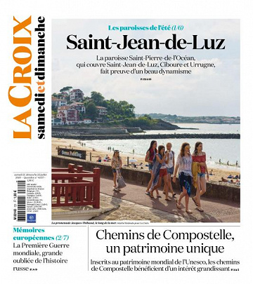 La Croix du Samedi 21 et Dimanche 22 Juillet 2018