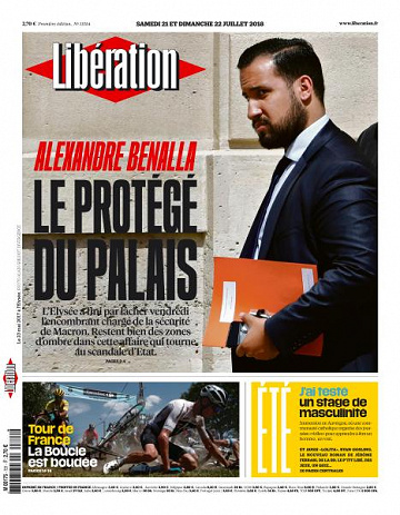 Libération du Samedi 21 et Dimanche 22 Juillet 2018
