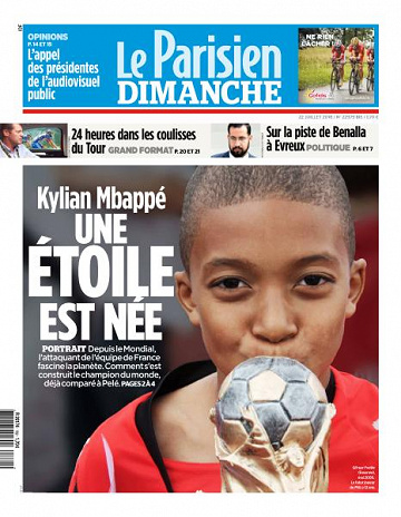 Le Parisien du Dimanche 22 Juillet 2018