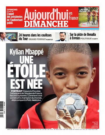 Aujourd’hui en France du Dimanche 22 Juillet 2018