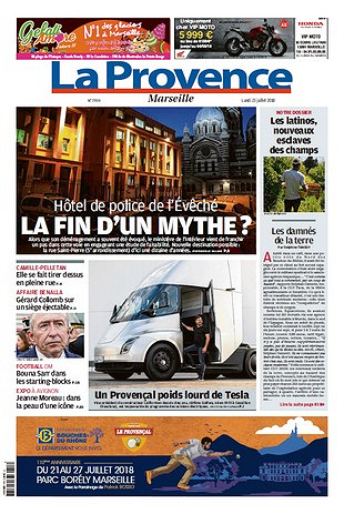 La Provence Marseille - Lundi 23 Juillet 2018