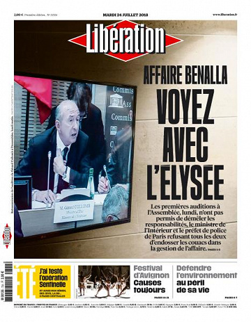 Libération du Mardi 24 Juillet 2018