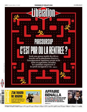 Libération du Vendredi 27 Juillet 2018