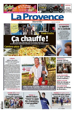 La Provence Marseille - Vendredi 27 Juillet 2018