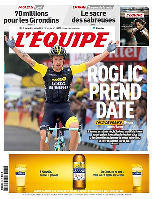 L’Équipe - Samedi 28 Juillet 2018