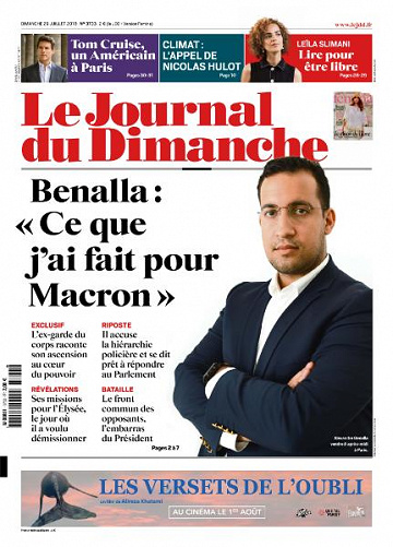 Le Journal du Dimanche - 29 Juillet 2018