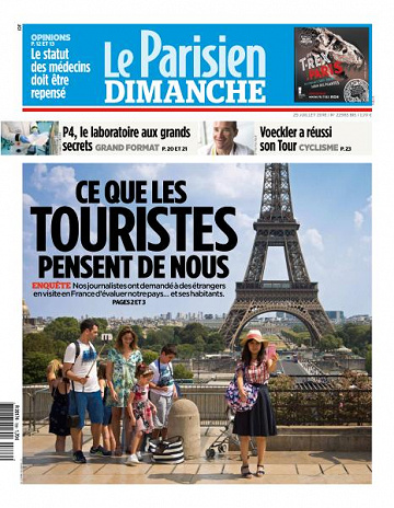 Le Parisien du Dimanche 29 Juillet 2018