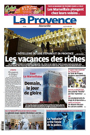La Provence Marseille - Lundi 30 Juillet 2018