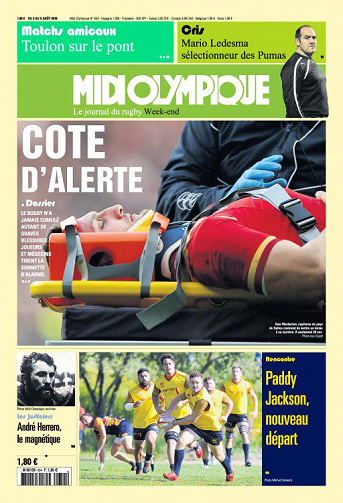 Midi Olympique Vert - 3 Août 2018