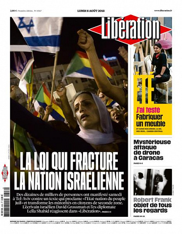 Libération du Lundi 6 Août 2018
