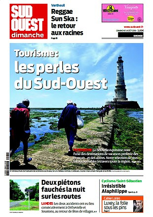 Sud Ouest Gironde - Dimanche 5 Août 2018