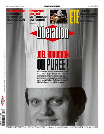 Libération du Mardi 7 Août 2018