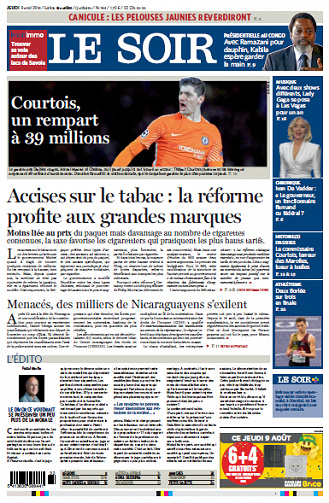 Le Soir du Jeudi 9 Août 2018