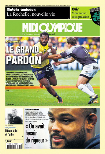 Midi Olympique Vert - 10 Août 2018