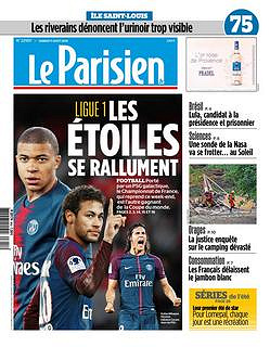 Le Parisien du Samedi 11 Août 2018